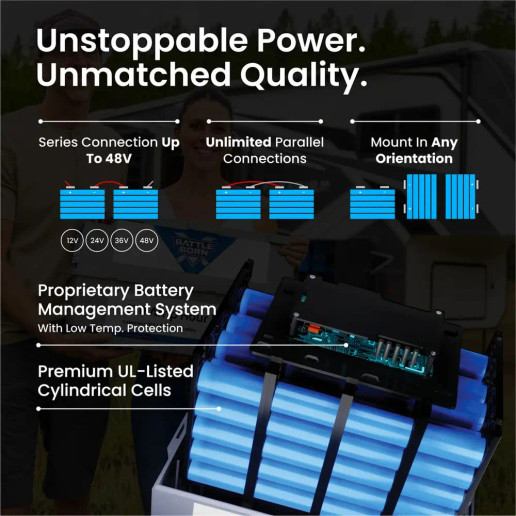 Reliable LiFePO4 Battery Kit for All-Weather Power