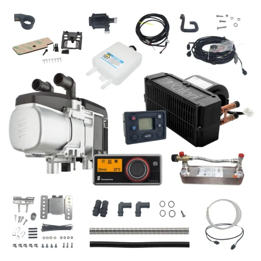 Espar / Eberspacher Hydronic B5E 12V Gasoline Petrol RV / Camper Kit for Water / Air / Floor Heating