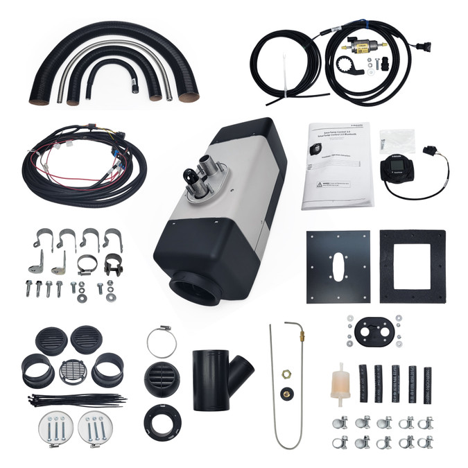 Webasto Air Top Evo 40 12V Diesel Heater Kit with SmarTemp 3.0 BT