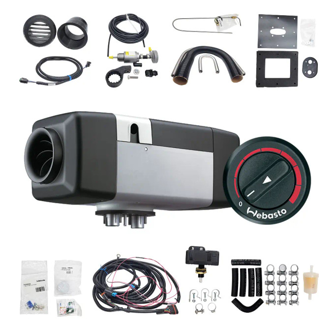 Webasto Air Top 2000 STC Gasoline Heater Kit with Rheostat | HEATSO