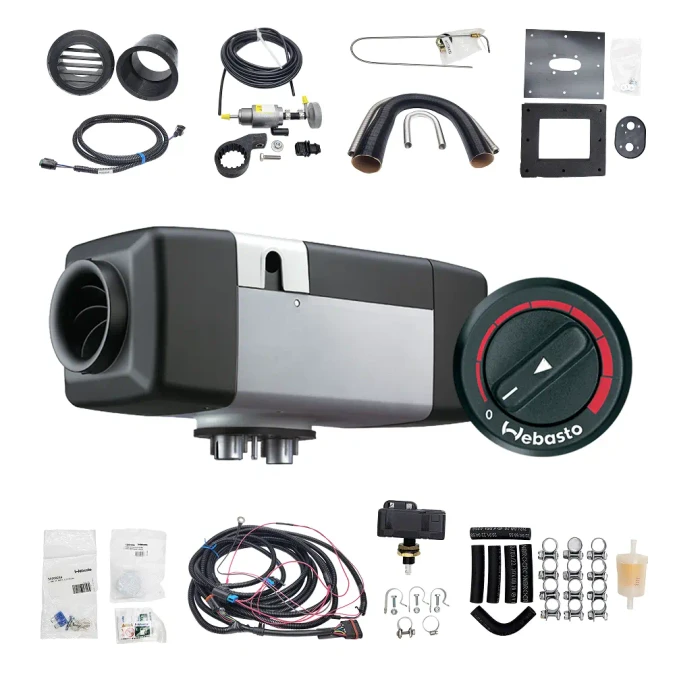 Webasto Air Top 2000 STC Diesel 12v Truck Heater Kit with Rheostat Controller