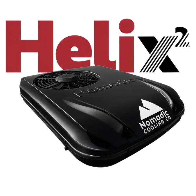 Nomadic Cooling X2 Helix 12V Rooftop Air Conditioner black