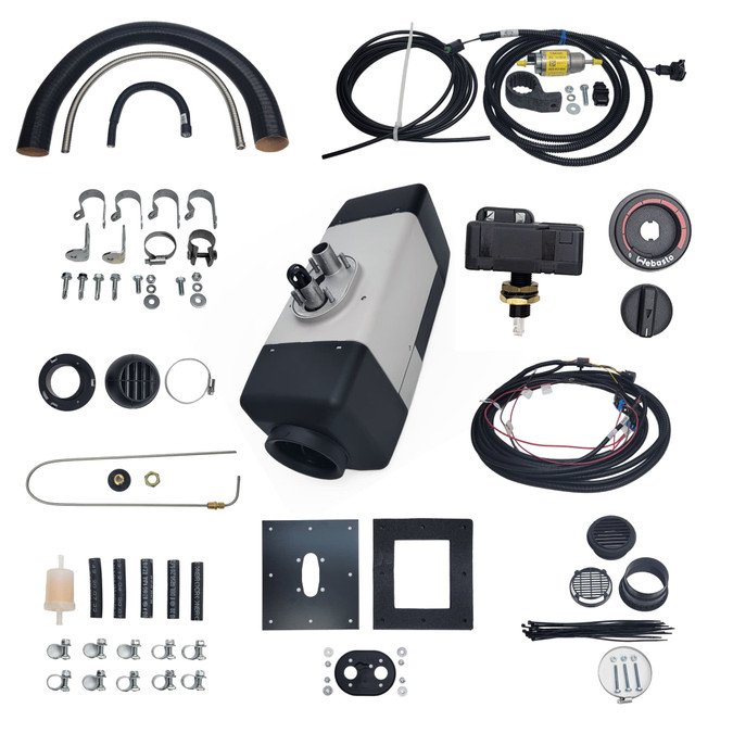 Webasto Air Top EVO 40 24V Diesel heater kit with Rheostat Control