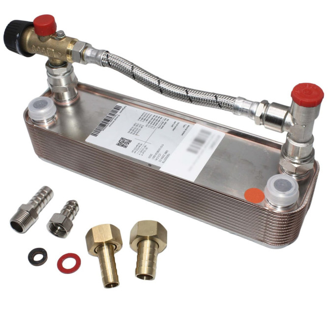 Water Plate Exchanger for Eberspacher Espar Webasto Water heating systems 4111204B