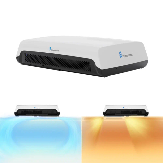Eberspächer Breezonic RV Rooftop Air Conditioner with heating & cooling option
