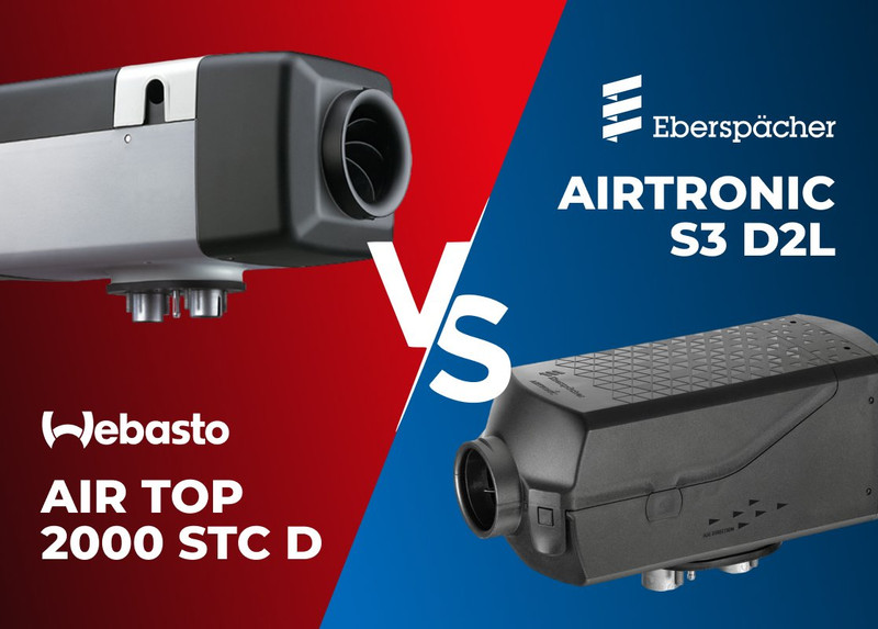 Webasto Air Top 2000 STC D vs Espar Airtronic S3 D2L: Which 12V Diesel Heater Should You Buy?