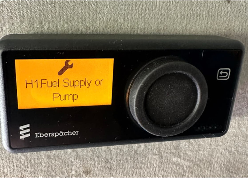 What Does H1 Mean on an Espar EasyStart Pro Controller?