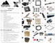 Nomadic Cooling X3 Air Conditioner kit components