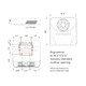 Nomadic Cooling X3 Air Conditioner dimensions