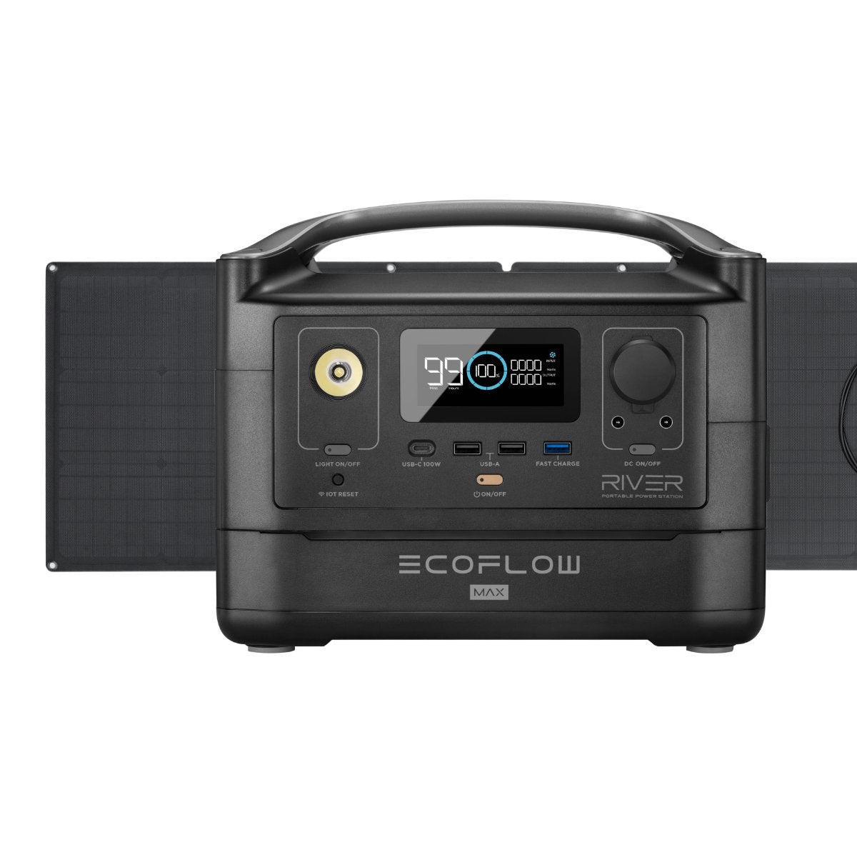 EcoFlow River Max + 160W Solar Panel USA - HEATSO