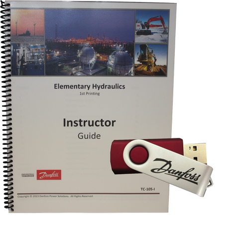 Elementary Hydraulics Instructor Guide/Graphics Flash Drive - BUNDLE