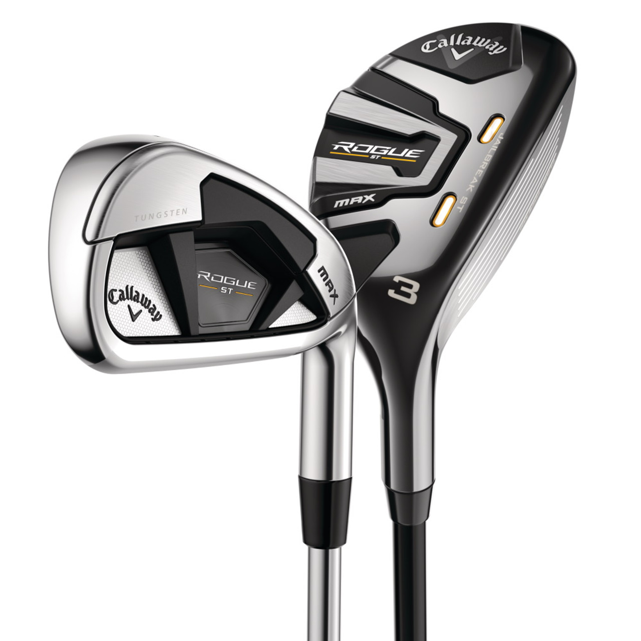 Callaway Rogue ST Max Combo Irons | Steel Iron Shafts