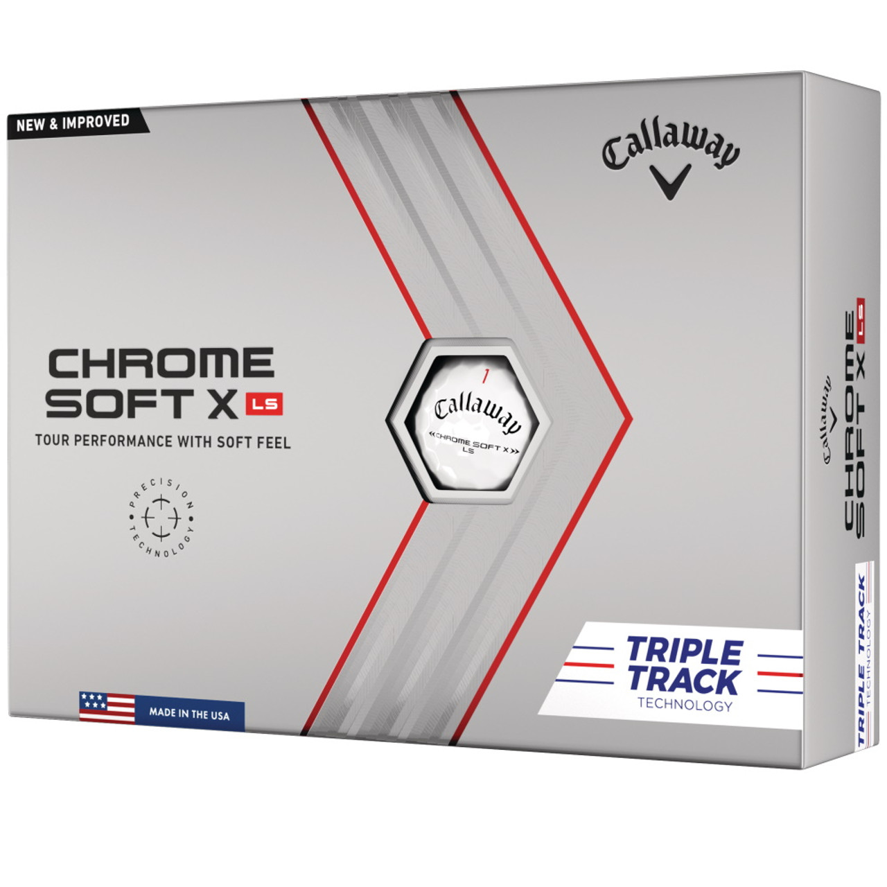 Callaway Chrome Soft X LS Triple Track Golf Balls