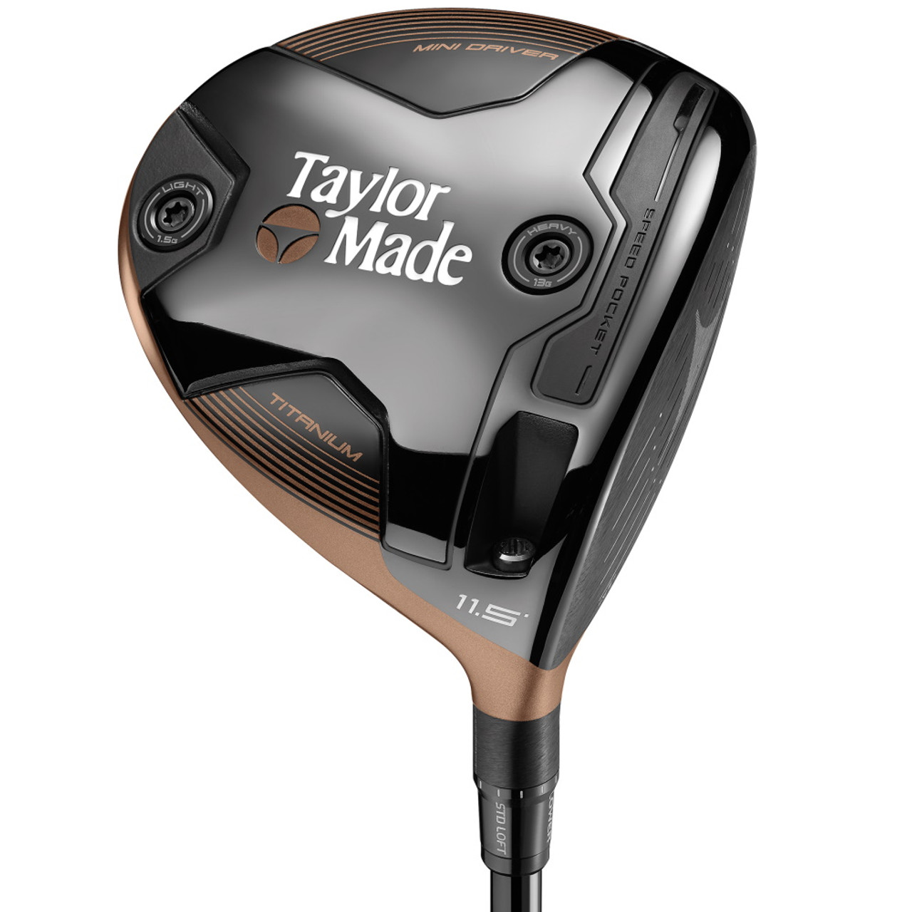 TaylorMade BANR  Mini Driver付属のヘッドカバー付き