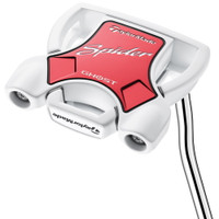TaylorMade Spider Ghost White Double Bend Putter | 2024 TaylorMade Spider Ghost White Double Bend Putter | 2024