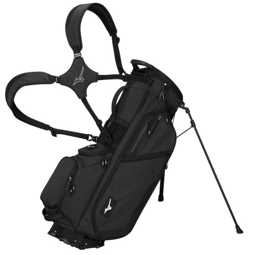 ミズノ　BR-D4 スタンド付きゴルフバッグ 黒 Mizuno BR-D4 Stand Bag | 2025 - Just Say Golf