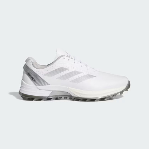 adidas gazelle silver green womens Adidas Bounce 3.0 Men's White Golf Shoes HQ1215 – Golf Stuff main image 1