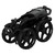 2023 Clicgear 8+ Push Cart Folded - Black