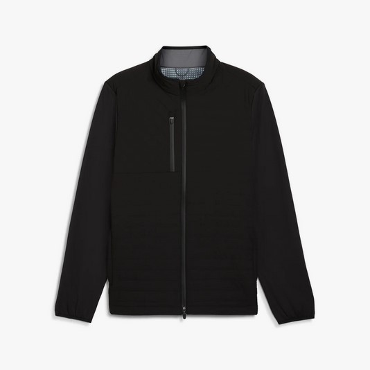 PUMA GOLF キルティングジャケット ブラック/グレー 楽天市場】キルティング ジャケット puma（ゴルフ｜スポーツ