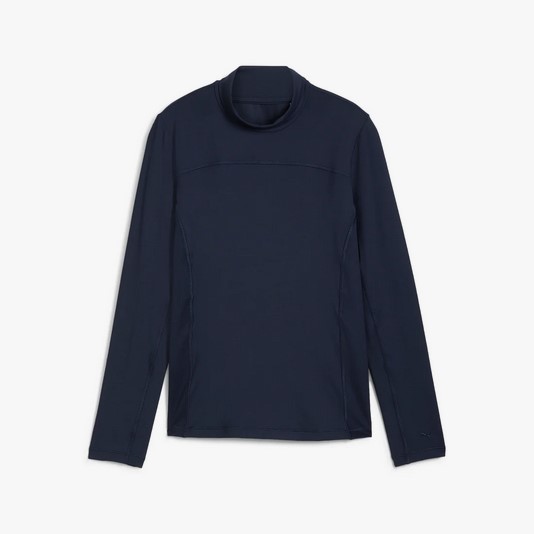 Long Sleeve Mock Neck 　ゴルフィッカーズ Puma Women's Lucy Long Sleeve Mockneck Golf Shirt