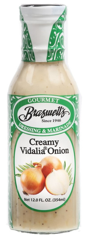 Braswell's Creamy Vidalia Onion Dressing, Made in Statesboro, Georgia, Free Shipping.