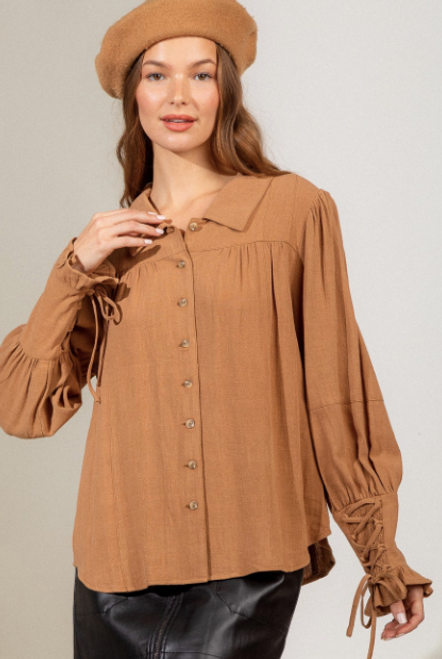 Camel Color Top