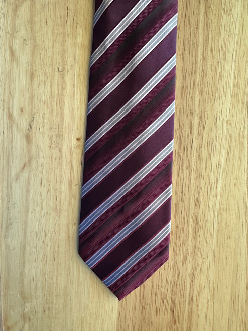 Burgundy Striped