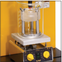 Muco Adhesion Test Fixture Simulates body/temperature conditions and force needed to pull a tablet away from a mucosal surface