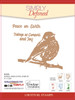 Simply Defined August 2018 Release HotFoil Stamps - Peaceful Birdie