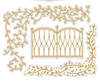 Simply Defined February 2019 Release Cut and Hotfoil Dies Set - Secret Garden, In The Garden