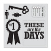 Sizzix Framelits Die Set 4PK w/Stamps - Note to Self