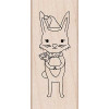 Hero Arts Wood Mounted Stamps - Winter Bunny