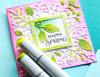 Memory Box Poppystamps Craft Die - Intricate Leaf Square Frame