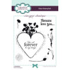 Creative Expressions Designer Boutique A6 Clear Stamp - Eternal Poppies