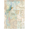 Stamperia A4 Clear Prints Acetate 6/Pkg - Sleeping Beauty