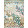 Stamperia A4 Clear Prints Acetate 6/Pkg - Sleeping Beauty
