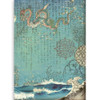 Stamperia Sir Vagabond In Japan 5.9 A4 Clear Prints Acetate 6/Pkg