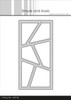 Simple and Basic Dies - Mini Slimcard Wonky Windows Simple and Basic Dies - Mini Slimcard Wonky Windows