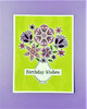 Hero Arts 4"x6" Clear Stamps - Flowers In Vase