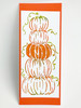 The Crafters Workshop Slimline Stencils - Stacked Pumpkins