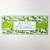 The Crafters Workshop Layered Slimline Stencil - Holly Leaves