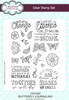 Creative Expressions 6x8in Clear Stamps - Butterfly Journaling