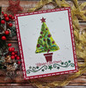Creative Expressions Festive Paper Cuts Cut & Lift Collection & 6x8in Companion Stencil Bundle - Yuletide Spruce