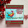 Creative Expressions Festive Paper Cuts Cut & Lift Collection & 6x8in Companion Stencil Bundle - Festive Trio