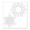 Sizzix Bigz Die with Bonus Sizzlits Die - Snowflakes & Tag w/Birds