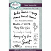 Creative Expressions 4x6in Clear Stamp Set by Sam Poole - Rustic Homestead Sentiments