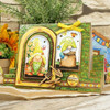 Hunkydory Crafts Hunkydory Foiled Edge-to-Edge Adorable Scorable - Gnome Sweet Gnome