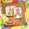 Hunkydory Crafts Hunkydory Foiled Edge-to-Edge Adorable Scorable - Gnome Sweet Gnome