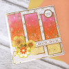 Hunkydory Crafts A4 Stickables Die-Cut Self-Adhesive Foiled Flowers - Essential Colours