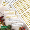 Katy Sue Designs Foiled & Die-cut 4PK - Merry Christmas Straight Banners Katy Sue Designs Foiled & Die-cut 4PK - Merry Christmas Straight Banners